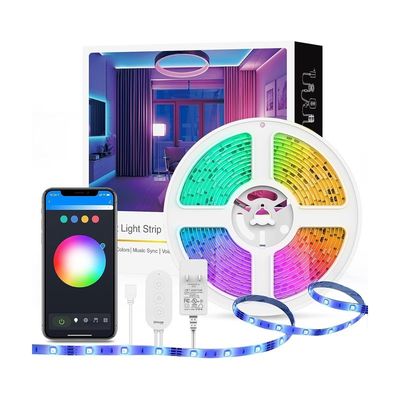 5050 RGB Backlights 2M Backlight 5V USB TV LED Strip para TV Backlit Duração de vida 50000 horas