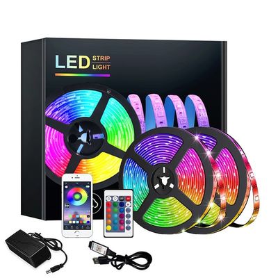 5050 RGB Backlights 2M Backlight 5V USB TV LED Strip para TV Backlit Duração de vida 50000 horas