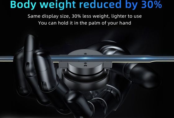 Innovador Display LED Holográfico 3D a Olho Nu com Voltagem de Entrada 100-240W/AC 50/60HZ