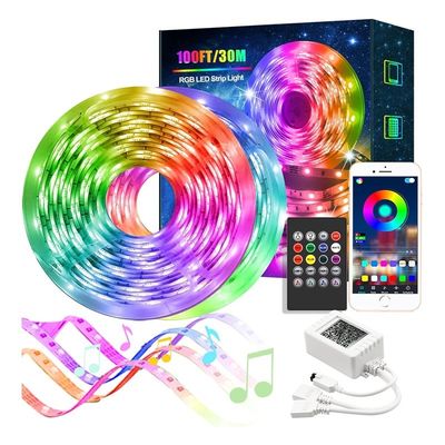 Controlador de banda de luz LED inteligente com chip led SMD 5050 e vida útil de 2 anos