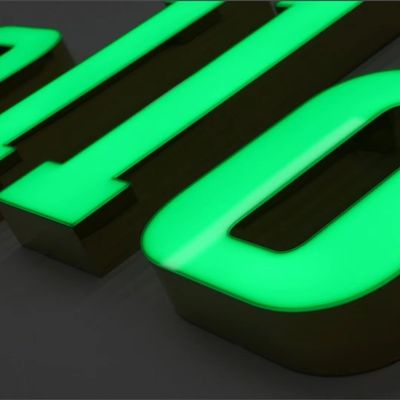Dimensões personalizadas Sinais eletrônicos Luzes LED para bares Publicidade Luzes de Natal