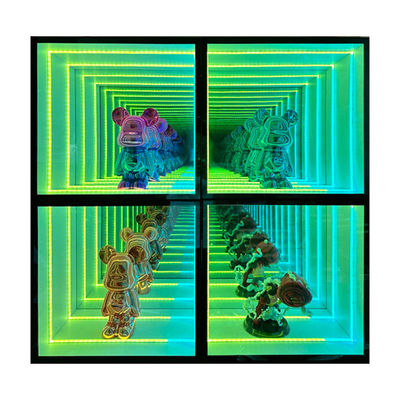 Modelo Lego Mini Figure Infinity LED Sign Display Case com tensão DC12V/AC110-220V