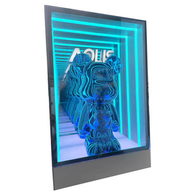 Modelo Lego Mini Figure Infinity LED Sign Display Case com tensão DC12V/AC110-220V