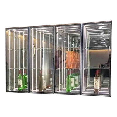 Modelo Lego Mini Figure Infinity LED Sign Display Case com tensão DC12V/AC110-220V