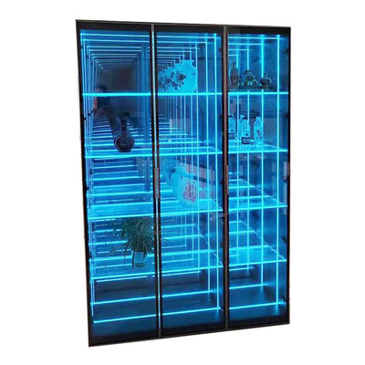 Modelo Lego Mini Figure Infinity LED Sign Display Case com tensão DC12V/AC110-220V