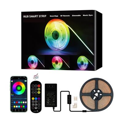 Solução de iluminação de hotéis Rgbic LED Strip com 30/60/90/120/144 LEDs e Smart WIFI RGB APP