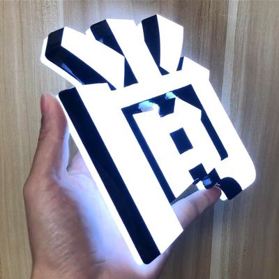 Fonte de alimentação em corrente contínua Espelhos de neon LED iluminados para publicidade digital de outdoor