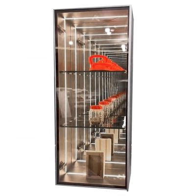 Caixa de visualização de espelho de abismo infinito de alta luminosidade LED para decorações de produtos 2024