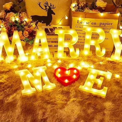 Luz LED de alto brilho Personalizado 3d sinal de letras acrílicas luminosas para loja ao ar livre