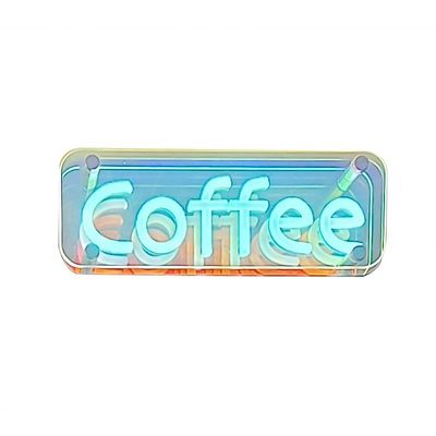 Personalizado LED Mini Letras Deslumbrante Abismo Acrílico Espelho Iluminação personalizada