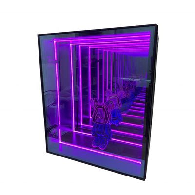 DC12V/AC110-220V Voltage Infinity Mirror Abyss Display Cases para suas vitrines de loja
