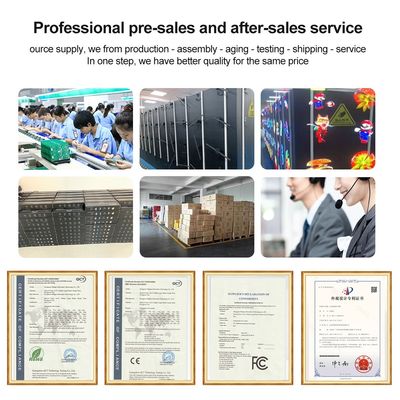 5mm Pixel Pitch Hologram Advertising Display para 3D Holographic Fan Projection Screen