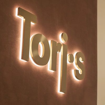 50000 Horas de Trabalho Vida útil Letras de Canal LED personalizadas para sinalização de lojas ao ar livre