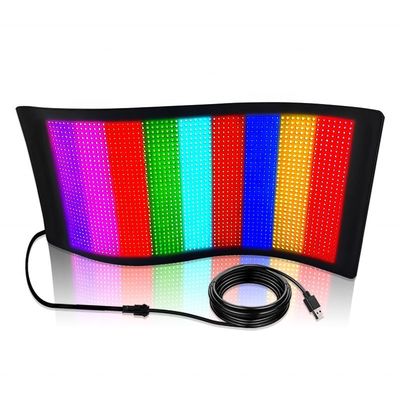 Interface de entrada USB de sinalização digital LED interior para loja Hotel Bar Automóvel Programável