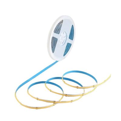 Luz nocturna de controlo remoto 50000 Horas de vida útil ajustável COB branco LED Strip Light 608 1008leds para o interior do carro
