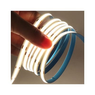 Ângulo de feixe de 180 graus 5mm Ultra Slim COB Strip Light para iluminação doméstica inteligente flexível