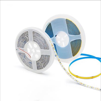 10W/M RA90 Flexível COB Tape DC 12V 24V Ultra Slim 5mm Dotfree 480leds COB Strip Light
