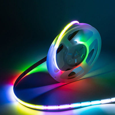 Iluminação de casa de férias colorida 24V RGBCW Lâmpada LED Cob endereçável com controlador e 6000lm