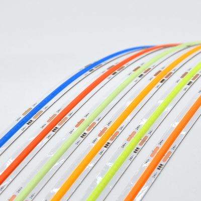 RGBCW RGBW RGB COB Silicônio endereçável LED Strip Light Cob Strips para cordas de luz
