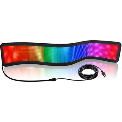 Modulo LED à prova d'água controlado por aplicativo de smartphone para ecrã flexível de placa LED