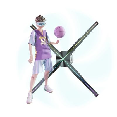Tecnologia de Hologramas 3D Revolucionária 42cm-62cm Projetores de Hologramas 10ms Tempo de Resposta