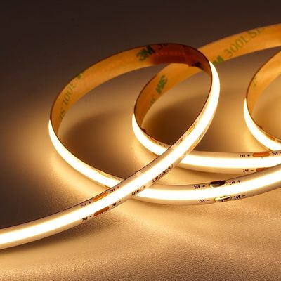 Kit de luz de banda LED COB cortável 24v com 50000 horas de vida útil e branco multicolorido