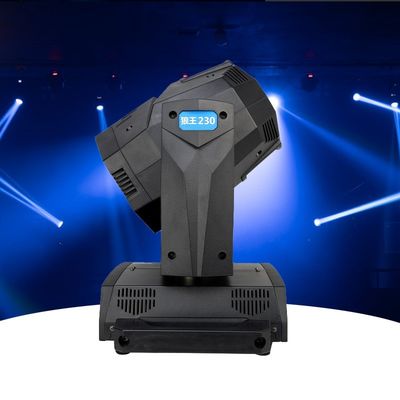 Alto Fluxo Luminoso 230w Led Spot Moving Head Light Dj BSW com Led Strip Lights