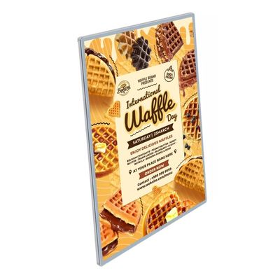 Fonte de luz LED A1 A2 A3 A4 A5 SEG Lightbox de luz retroiluminada de dois lados para exibição de feiras