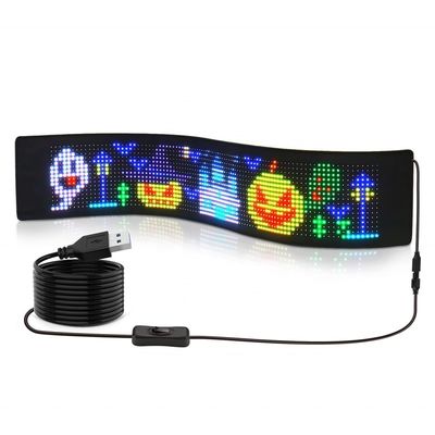 16*96dots painel de tela LED para loja e publicidade de automóveis RGB Cor Soft Display Strip