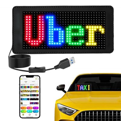 Display LED de matriz de cores RGB móvel para necessidades de publicidade de veículos