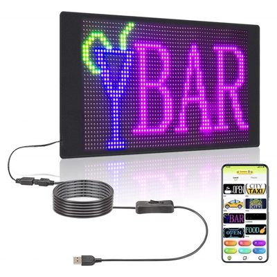 800-1100 cd/m2 Brilho Painel LED flexível para ecrã de módulo de matriz de publicidade de automóveis