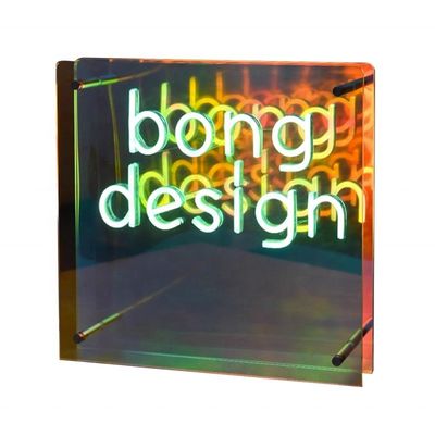 Acrílico Custom 3D LED Track Channel Letters Neon Mirror Infinity LED Sign Lighting