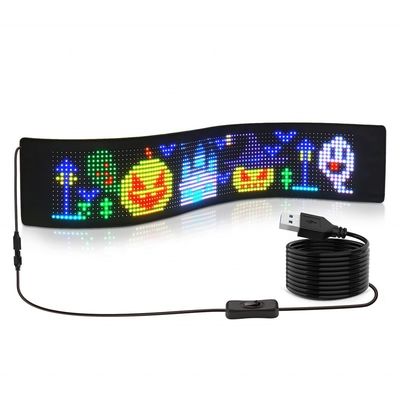 Wifi App Display Veículo Montado Táxi Automóvel Janela traseira LED Publicidade Ecrã de cartaz