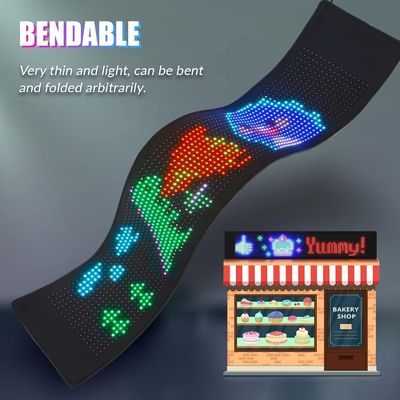 Relação de contraste ≤1/10000 Bluetooth Control LED Matrix Panel para Graffiti personalizado