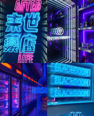 Publicidade de escritório em ambientes fechados tornou-se fácil com a tecnologia do espelho LED do ventilador de hologramas 3D