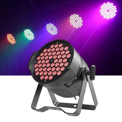 50000 horas de vida útil Luz de lavagem RGB Slim LED Par Can Luzes de palco para palco