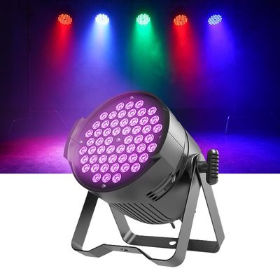 Lâmpadas Privadas Modelo 54x3w Rgbw Led Dmx Wash 3in1 Par Luz para performance no palco