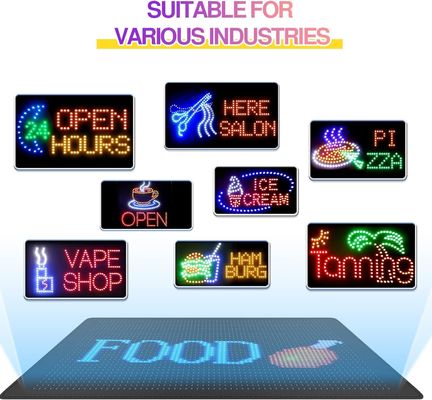 390x107mm Mensagem de rolagem programável Display flexível LED Screen Sign para aeroporto