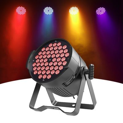 Luz de palco LED Par Light Rgb 54*3w 3in1 Led Par Can Light Dj Disco Party Output
