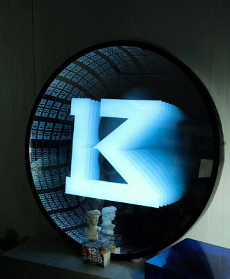 Play Store Sinais Publicitários Promoção Projector de Hologramas 3D com Espelhos Acrílicos
