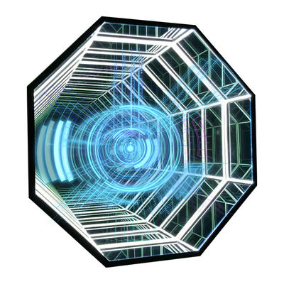 Espelhos LED de ventilador de holograma 3D personalizados com 300000 horas de vida útil
