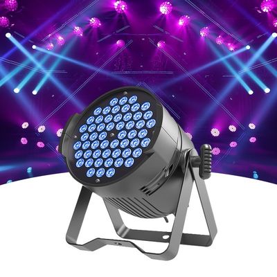 54*3w LED Par Light para iluminação de palco Controlada por DMX e AC100-240V Voltagem de entrada