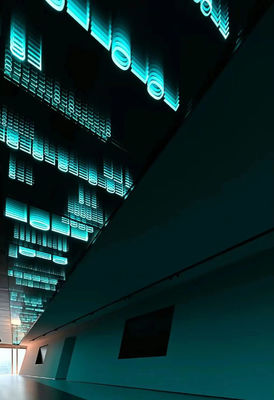 Transforme a sua publicidade com o nosso Holographic Fan 3D Abyss Mirror LED Letters 2024