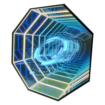 12V Holograma Eletrônico 3D Camada de Abismo Espelho Luzes de publicidade com alta durabilidade