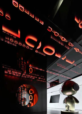 300000 Horas de Trabalho Vida útil Neon Abyss Espelho LED Holograma 3D Iluminação de Decoração