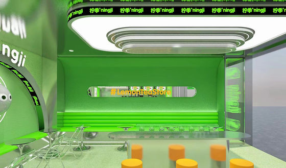 MirrorInfinity Mirror 3D LED com letras acrílicas e efeito holográfico 3D