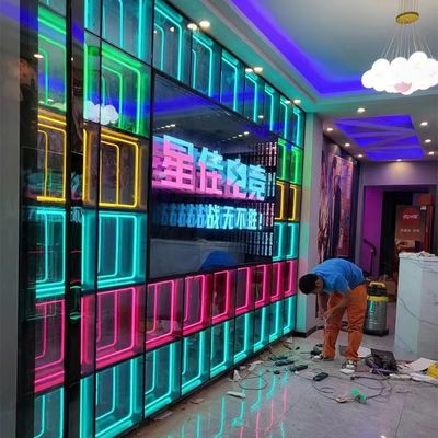 Decoração Lâmpadas Neno Lâmpadas Publicitárias Publicidade Holograma 3D LED Ventilador