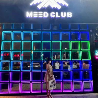 Leve as suas letras de marca para o próximo nível com o nosso Holograma 3D Abismo Espelho LED Ventilador