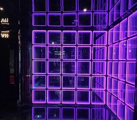 Instalação parafusos fixação / pendurar Holograma 3D Fã Mágica Infinity Mirror Light Box