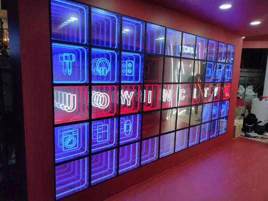 50 C Duração de vida útil 300000 horas Holograma 3D LED Piso de dança para Night Club Bar